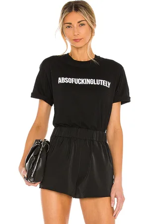 DEPARTURE Camiseta absofuckinglutley en color talla M en - Black. Talla M (también en S).