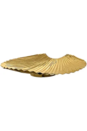 AYTM Plato concha en color oro metálico talla all en - Metallic Gold. Talla all.