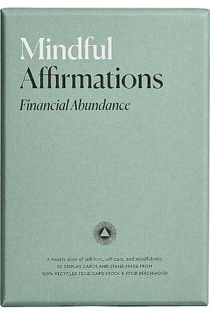 INTELLIGENT CHANGE Cartas mindful affirmations en color talla all en - Green. Talla all.