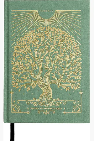 INTELLIGENT CHANGE Diario notes to mindfulness en color verde salvia talla all en - Sage. Talla all.