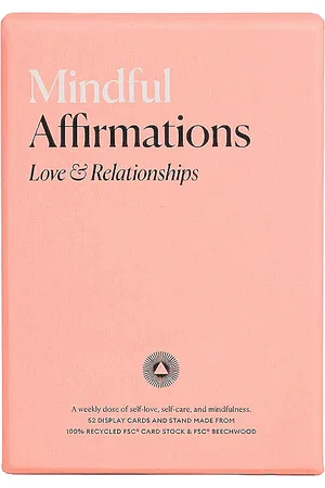 INTELLIGENT CHANGE Cartas mindful affirmations en color talla all en - Pink. Talla all.