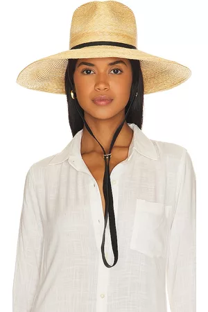 Janessa Leone Mujer Sombreros - Sombrero milton en color beige talla L en - Beige. Talla L (también en S, M).