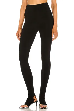 Norma Kamali Legging with footie en color talla L en - Black. Talla L (también en M, S, XL).