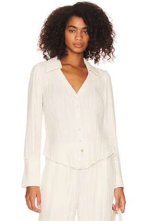 Song of Style Camisa irina en color crema talla S en - Cream. Talla S (también en XS).