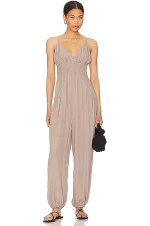 Bobi Black smocked jumpsuit en color talla M en - . Talla M (también en L).