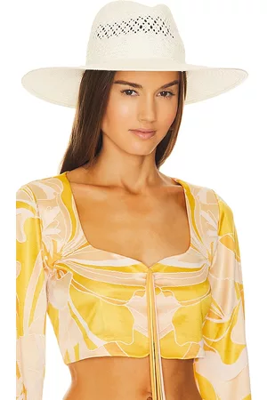 Hat Attack Mujer Sombreros - Sombrero luxe packable en color blanco talla all en - White. Talla all.