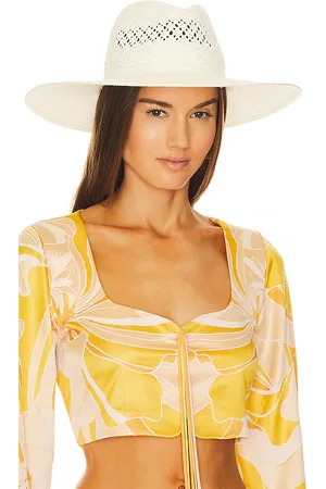 Hat Attack Sombrero luxe packable en color blanco talla all en - White. Talla all.