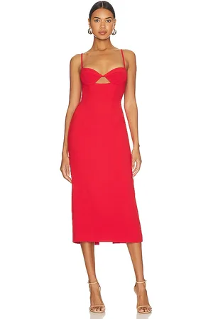 Bardot Vestido midi vienna en color naranja talla 10 en - Orange. Talla 10 (también en 4, 6).