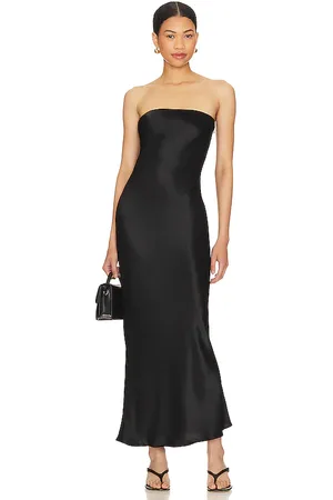 SNDYS Vestido midi angel en color talla L en - Black. Talla L (también en M, XL, XS).