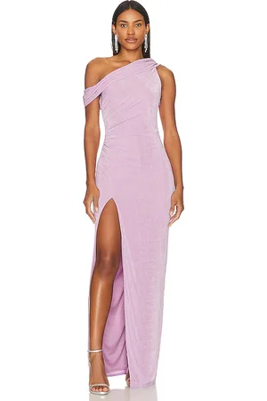 Katie May Vestido largo rhea en color lavanda talla M en - Lavender. Talla M (también en S).