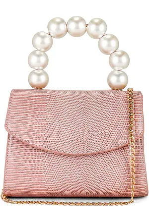 Olga Berg Bolso con asa peta en color rubor talla all en - Blush. Talla all.