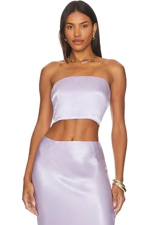 SNDYS X revolve angel top en color lavanda talla L en - Lavender. Talla L (también en M, S, XL, XS).