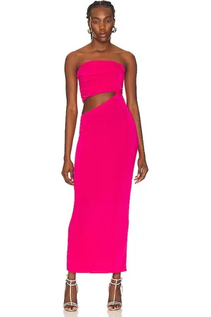 NBD Vestido arielle en color talla L en - Fuchsia. Talla L (también en M, S, XS).