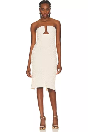 NBD Mujer Vestidos - Vestido donnie en color talla L en - Cream. Talla L (también en XXS, XS, S, M, XL).