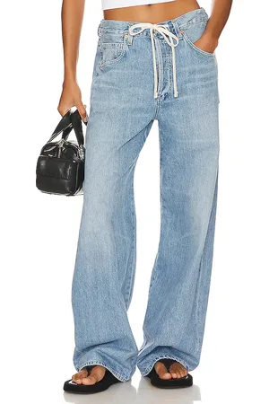 Citizens of Humanity Pantalón con cordón brynn en color denim claro talla 24 en - Denim-Light. Talla 24 (también en 2