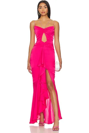 NBD Vestido largo meera en color fucsia talla L en - Fuchsia. Talla L (también en M, S, XXS).