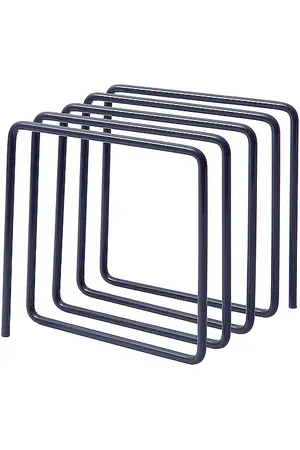 Block Design Revistero magazine rack en color talla all en - Grey. Talla all.