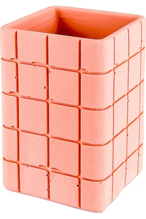 Block Design Soporte para cepillo de dientes de azulejos tile toothbrush holder en color rosado talla all en - Pink. Talla all