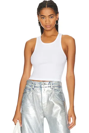 Cotton Citizen Camiseta tirantes verona en color talla L en - White. Talla L (también en M, XS).