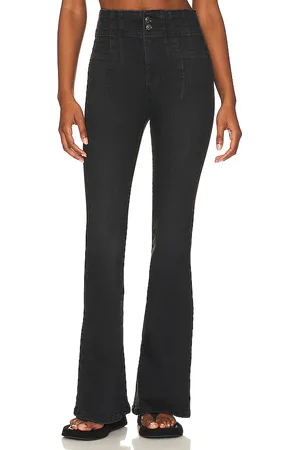 Free People Denim acampanado we the free jayde en color negro talla 25 en - Black. Talla 25 (también en 24, 26, 27, 28, 29, 30, 31, 3