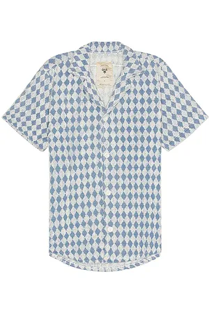 Oas Camisa en color talla L en - Blue. Talla L (también en M, S).