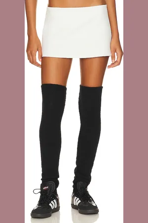 DANIELLE GUIZIO Minifalda elástica en color talla L en - White. Talla L (también en M, S, XL, XS, XXS).