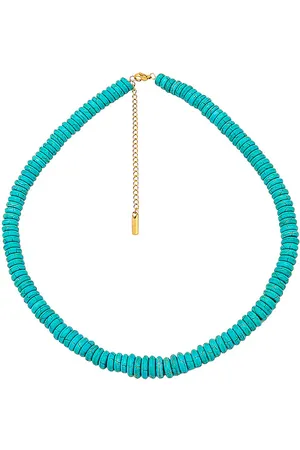 Casa Clara Collar terada en color azul cerceta talla all en - Teal. Talla all.