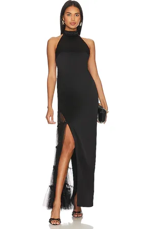 ALICE+OLIVIA Vestido ryn en color talla 10 en - Black. Talla 10 (también en 12).