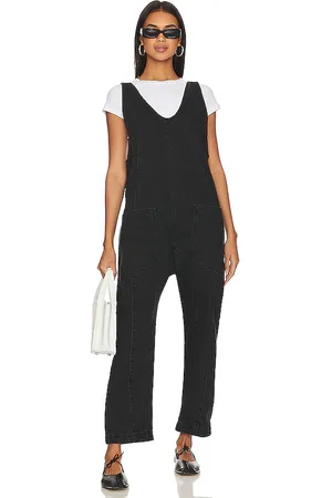 Free People X we the free high roller jumpsuit en color negro talla M en - Black. Talla M (también en S).