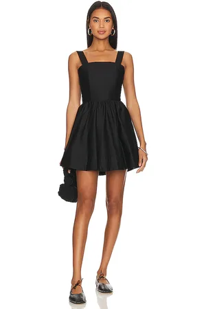 ALICE+OLIVIA Vestido saige en color talla 12 en - Black. Talla 12 (también en 14).