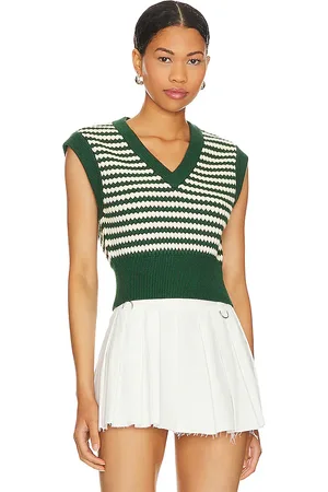 Lovers And Friends Chaleco elie en color verde talla M en - Green. Talla M (también en S, XL, XS).