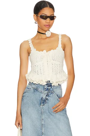 MAJORELLE Taissa corset top en color talla L en - . Talla L (también en M, S, XL).