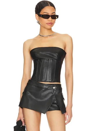 superdown Odessa corset top en color talla L en - Black. Talla L (también en M, XL, XS).