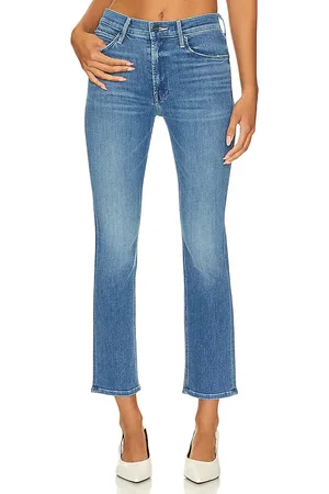 Mother Jeans acampanados de tiro medio dazzler en color denim-medium talla 24 en - Denim-Medium. Talla 24 (también en 34).