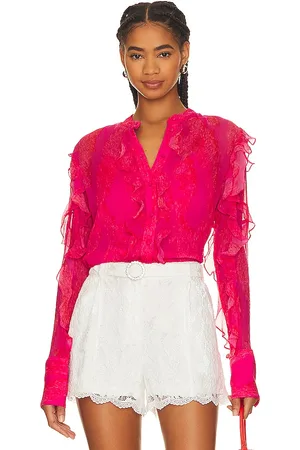 HEMANT AND NANDITA Camisa en color fucsia talla S en - Fuchsia. Talla S (también en XS).