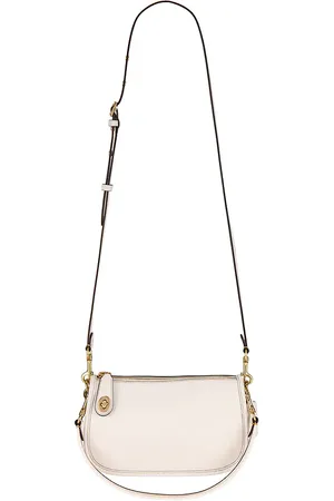 Coach Bolso hombro swinger en color crema talla all en - Cream. Talla all.