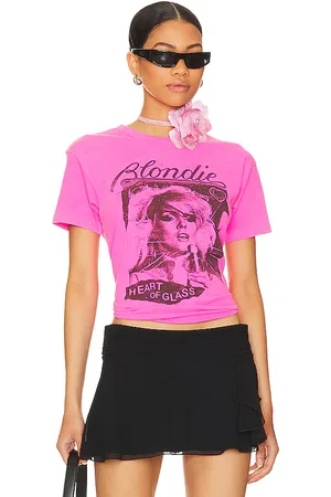 DAYDREAMER Camiseta ringer blondie en color rosado talla L en - Pink. Talla L (también en M, XS).