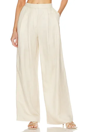 Song of Style Pantalón yara en color beige talla M en - Beige. Talla M (también en XL).