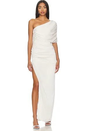Lovers And Friends Vestido largo hayden en color crema talla S en - Cream. Talla S (también en XS).
