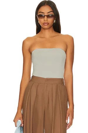 SNDYS Top sin tirantes easy en color talla L en - Grey. Talla L (también en XL, XS).