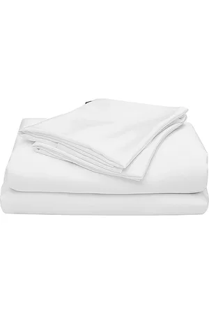 Ettitude Juego de sábanas signature sateen sheet set en color blanco talla all en - White. Talla all.