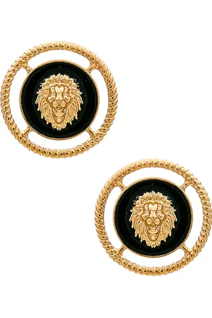 8 Other Reasons Pendientes de tachuela en color oro metálico talla all en - Metallic Gold. Talla all.