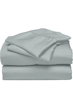Ettitude Juego de sábanas signature sateen sheet set en color talla all en - Sage. Talla all.