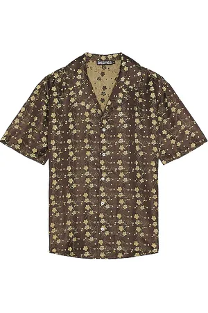SIEDRES Camisa en color chocolate talla L en - Chocolate. Talla L (también en M, S, XL/1X).