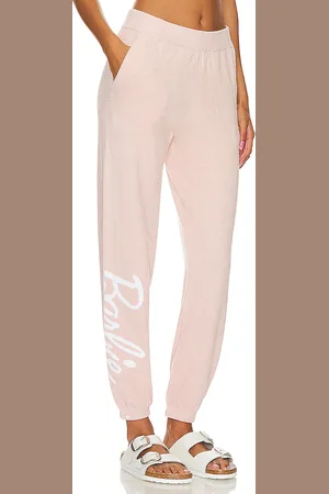 Barefoot Dreams Cozychic ultra lite barbie jogger en color rubor talla M en N/A - Blush. Talla M (también en S).