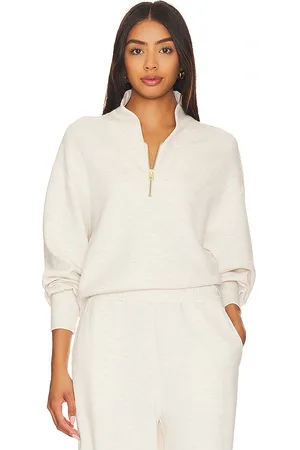 Varley Sudadera davidson en color ivory talla M en - Ivory. Talla M (también en L, S, XL).