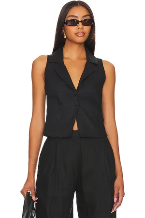 FAITHFULL THE BRAND Gabriel top en color talla XL en - Black. Talla XL (también en XS).