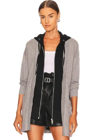 Central Park West Cárdigan largo dickie brynn en color gris claro talla XL en - Light Grey. Talla XL (también en XS).
