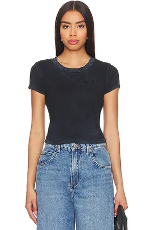 Cotton Citizen Camiseta baby en color negro talla M en - Black. Talla M (también en S, XS).