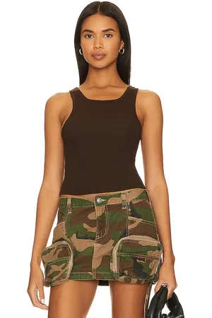Cotton Citizen Camiseta tirantes verona en color chocolate talla L en - Chocolate. Talla L (también en M, XS).